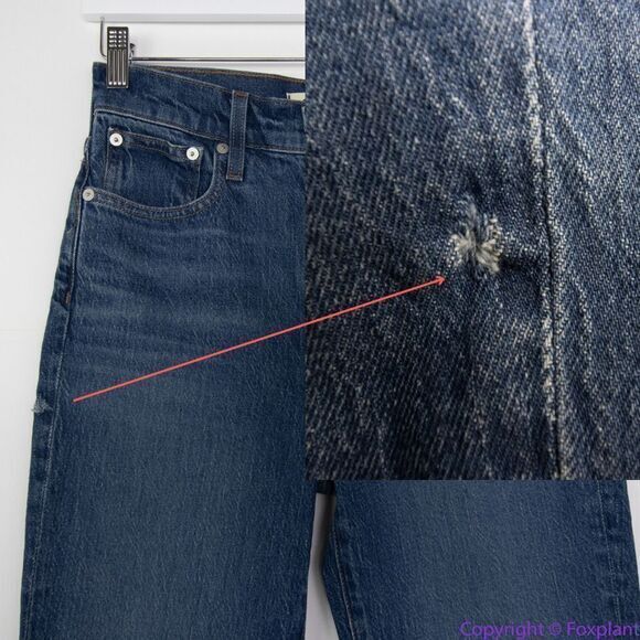 NEW Madewell USA-made The Perfect Vintage Jean in Drayton Wash, 25 - Picture 9 of 16